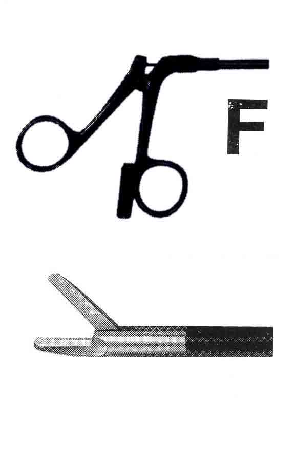 İZOLESİZ MAKAS F MODEL SAPLI  ÇAP : 5MM L:36CM